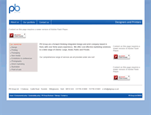 Tablet Screenshot of pbgroup.co.uk